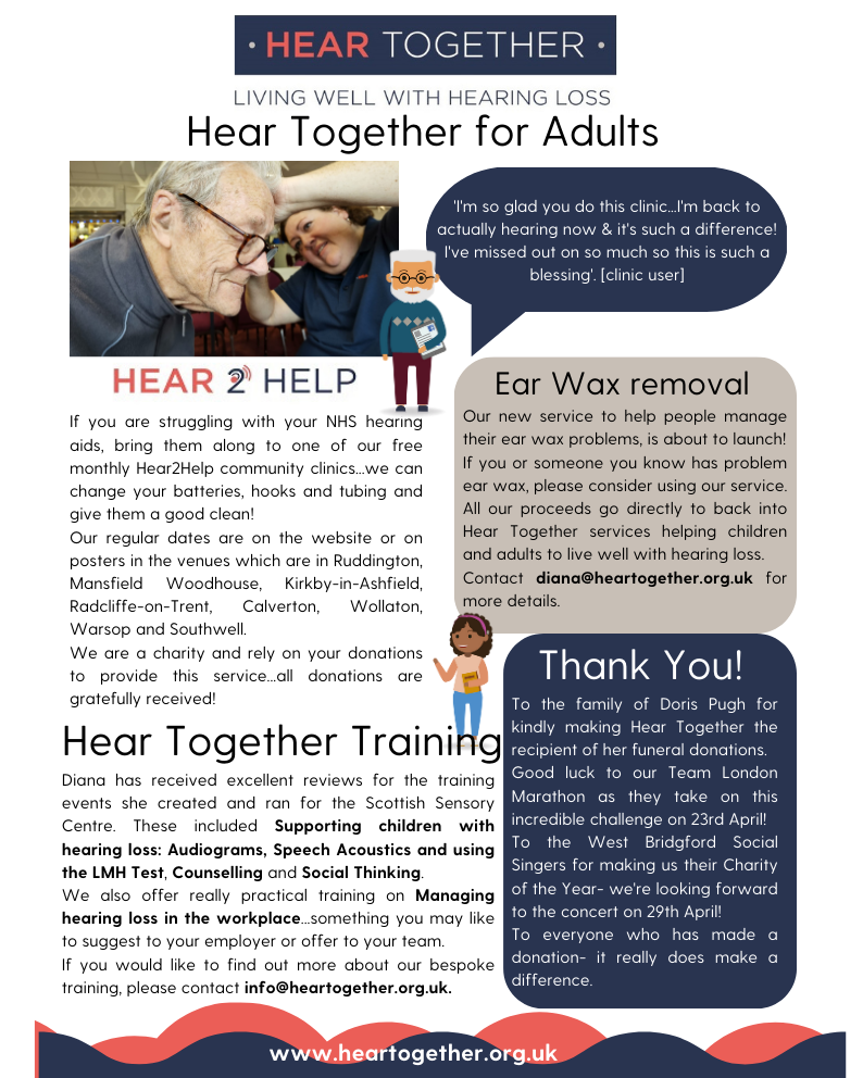 hearing loss Spring Newsletter