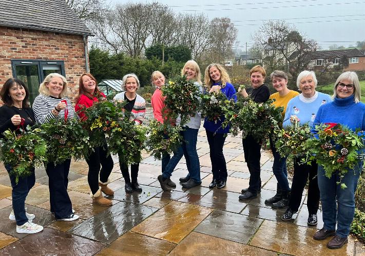 Christmas Wreath Making A very festive and fun afternoon 