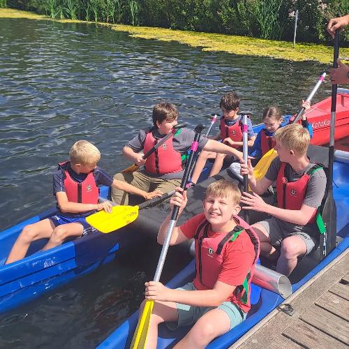 An action packed day at The Mill ZIP WIRE, ARCHERY, CLIMBING and KATAKANUING (with a healthy dose of swimming and dive bombing into the lake!) All of this was crammed into just one day at the Mill Adventure Base.