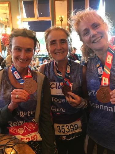 They did it! Congratulations Team Hear Together- you completed the London Marathon!