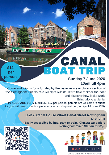 NEW EVENT Canal Boat Trip A fun day by the water...