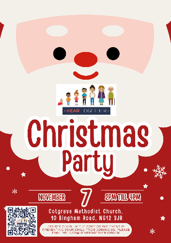 NEW EVENT Christmas Party Come and join us for some festive fun with all the family!