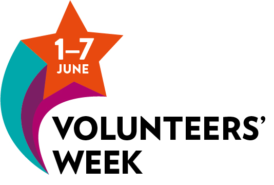 Thanks to our amazing volunteers! National Volunteers Week 1-7 June 