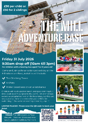 NEW EVENT The Mill Adventure Base An action packed day of activities...